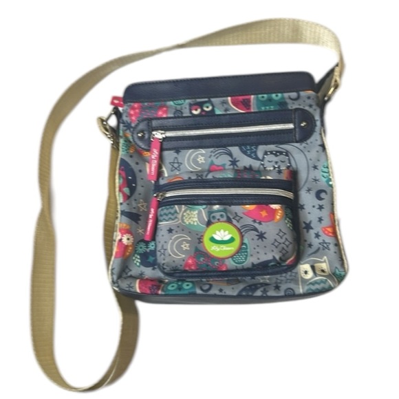 LILY BLOOM Night Owl Multicolour Crossbody Bag - Picture 1 of 14